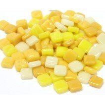 Glass tile 8mm: Ripe Lemons, Ottoman Mixes, 100g