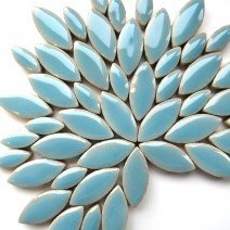 Ceramic Petals: Azure
