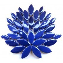 Ceramic Petals: Indigo