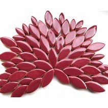 Ceramic Petals: Merlot