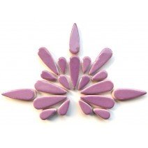 Ceramic Teardrops: Fresh Lilac