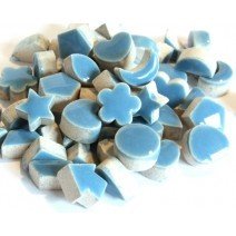 Ceramic Charms: Mini Dusty Blue