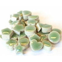 Ceramic Charms: Mini Jade Green