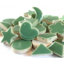 Ceramic Charms: Jade Green