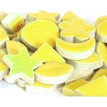 Ceramic Charms: Yellow
