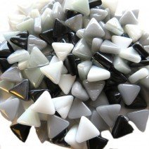 Glass Triangles 10mm: Cosmopolita