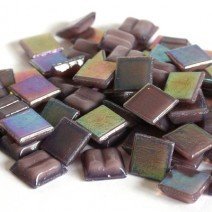 Glass tile, Nebula 10mm: Amethyst