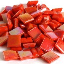 Glass tile, Nebula 10mm: Fire Agate