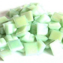 Glass tile, Nebula 10mm: Green Pearl