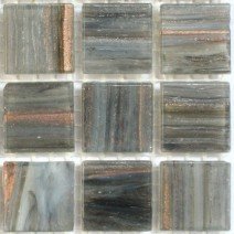 Glass tile, 20mm: Night Stream