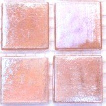 Glass tile, 20mm Nebula: Pink Pearl Glass tile, 20mm Nebula: Pink Pearl