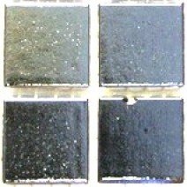 Glass tile, 20mm Nebula: Black Pearl