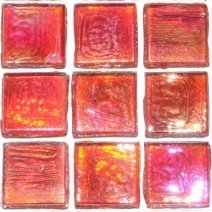Glass tile, 15mm: Carnalite