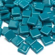 Glass tile, 12mm: Standard Deep Teal