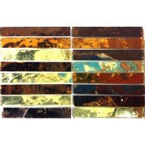 Mirror Slivers: Golden Brown