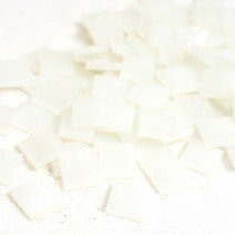 Stained Glass Squares: Broken White