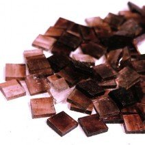 Stained Glass Squares: Clear Plum