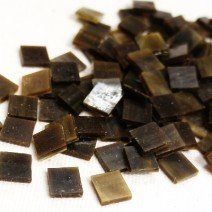 Stained Glass Squares: Antique Oak