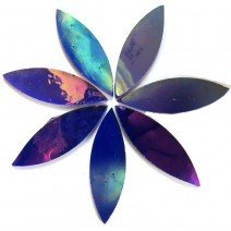 Petals: Mirrored Ink Large (iridised)