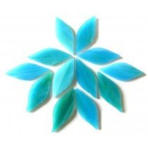 Stained Glass Petals: Parrotfish Small