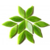 Stained Glass Petals: Green Tea Small