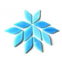 Stained Glass Petals: Petals: Azurite Small