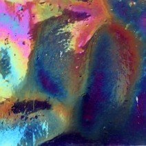 Stained glass strips: Mirrored Ink