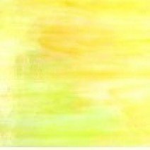 Stained glass strips: Lemongrass