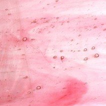 Stained glass strips: Rosebud