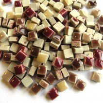 Ceramic squares: Terra Firma, 5mm