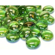 Glass Nuggets: Green Diamond