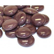 Glass Nuggets: Plum Marble