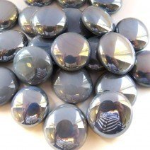 Glass Nuggets: Grey Opalescent