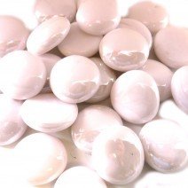 Glass Nuggets: Pastel Pink Opalescent