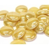 Glass Nuggets: Cream Opalescent