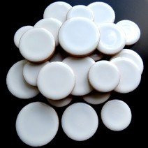 Ceramic Discs: White