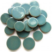 Ceramic Discs: Phthalo Green