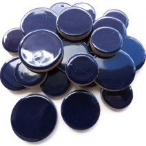 Ceramic Discs: Indigo