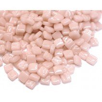 Glass tile, 8mm Standard: Pale Pink