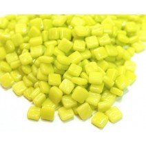 Glass tile, 8mm Standard: Yellow Green