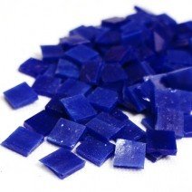 Stained Glass Squares: Lapis Lazuli Stained Glass Squares: Lapis Lazuli