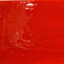 Stained glass strips: Red Streaky