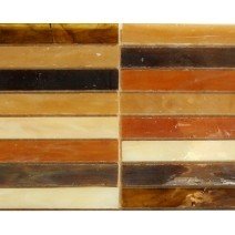 Slivers: Brown Leather Slivers: Brown Leather