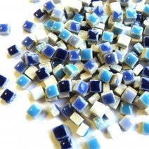 Ceramic Squares: Seafarer, 5mm Ceramic Squares: Seafarer, 5mm
