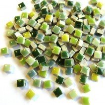 Ceramic squares: Landscape, 5mm Ceramic squares: Landscape, 5mm