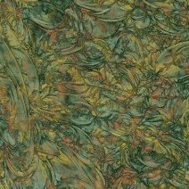 Van Gogh Glass: Green Copper Gold