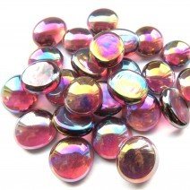 Glass Nuggets: Amethyst Diamond