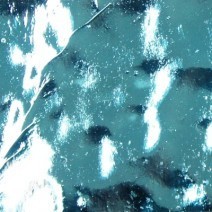 Mirror Strips: Aqua Wavy Mirror Strips: Aqua Wavy