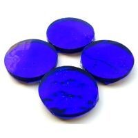 Mirror Circles 25mm, Admiral Blue
