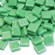 Glass tile, 12mm: Standard Meadow Green Glass tile, 12mm: Standard Meadow Green